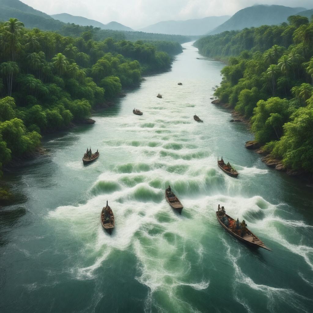 AI-created image of Congo River