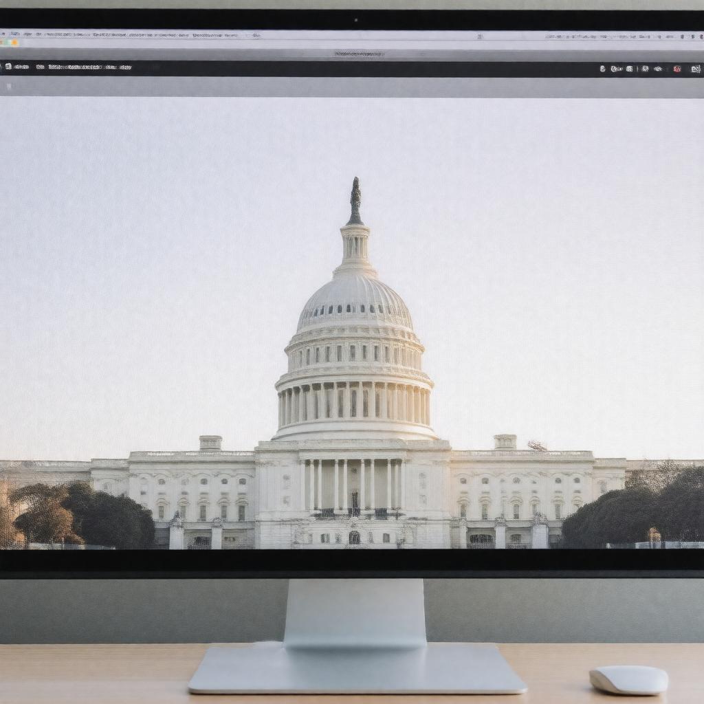 AI-created image of Congress.gov