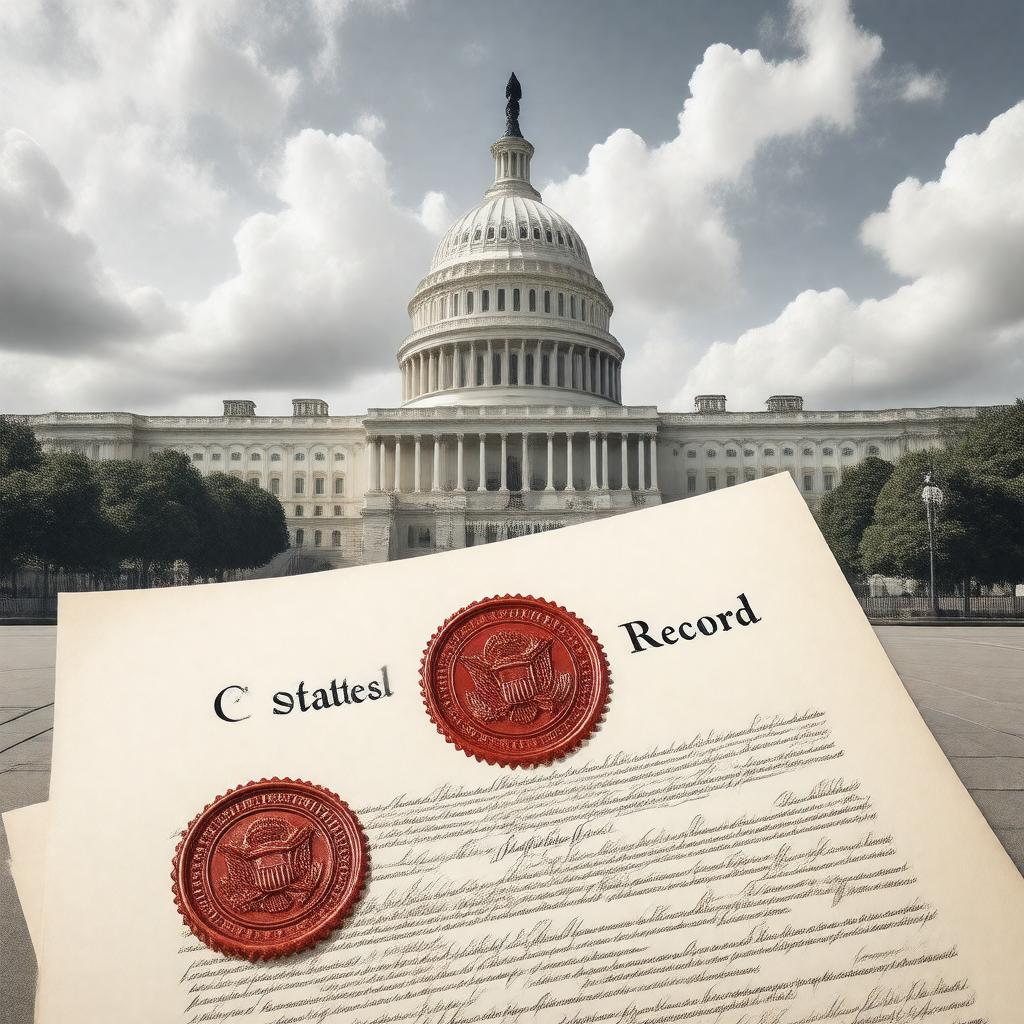 AI-created image of Congressional Record