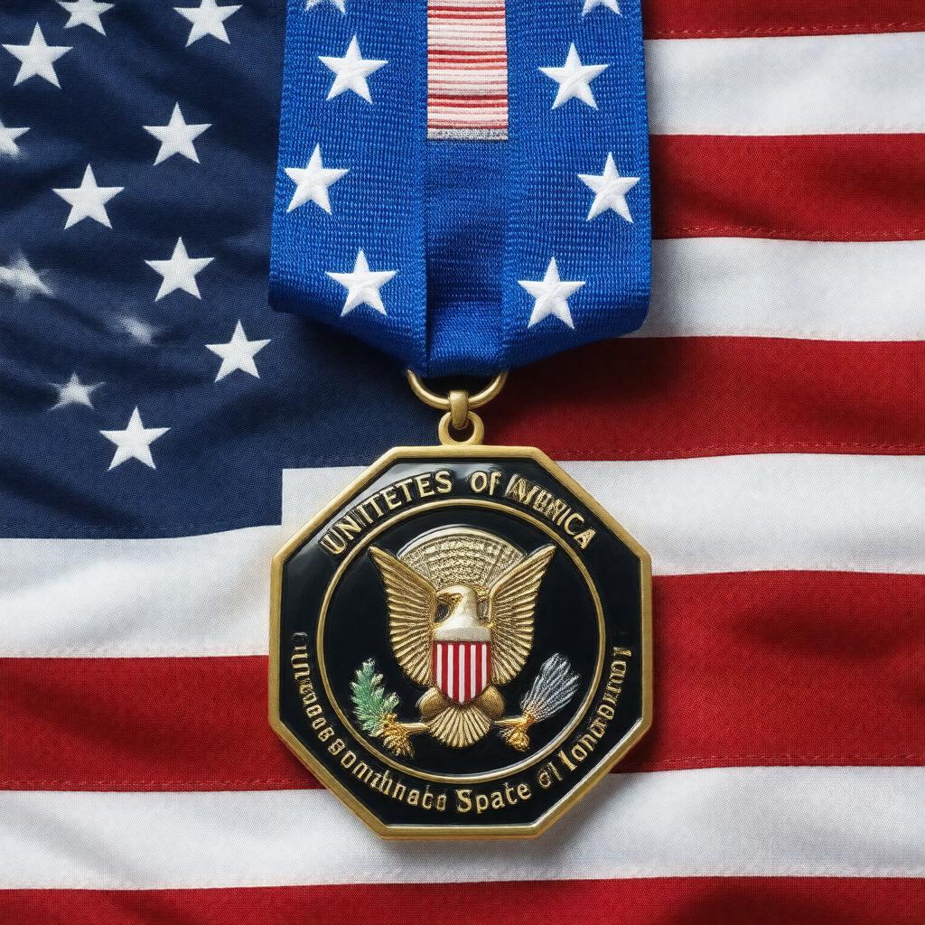 AI-created image of Congressional Space Medal of Honor