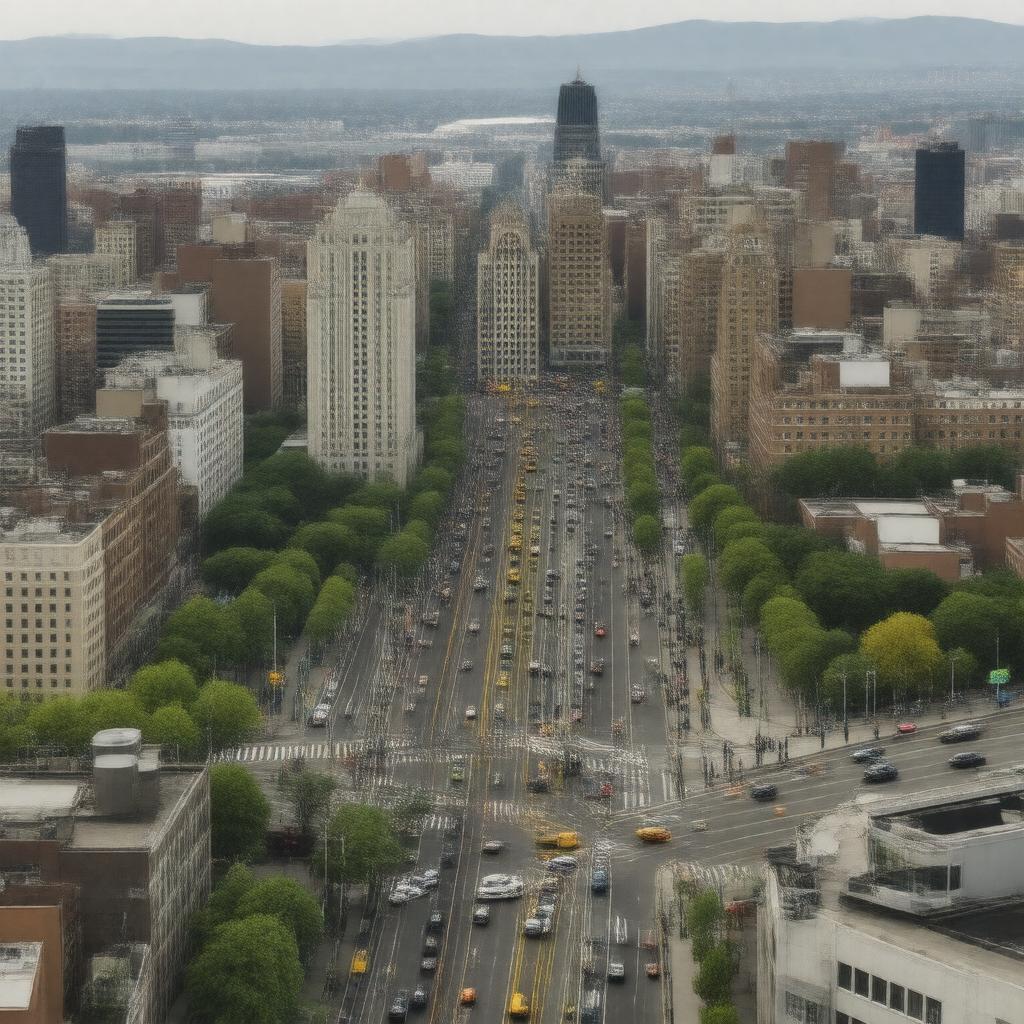 AI-created image of Connecticut Avenue