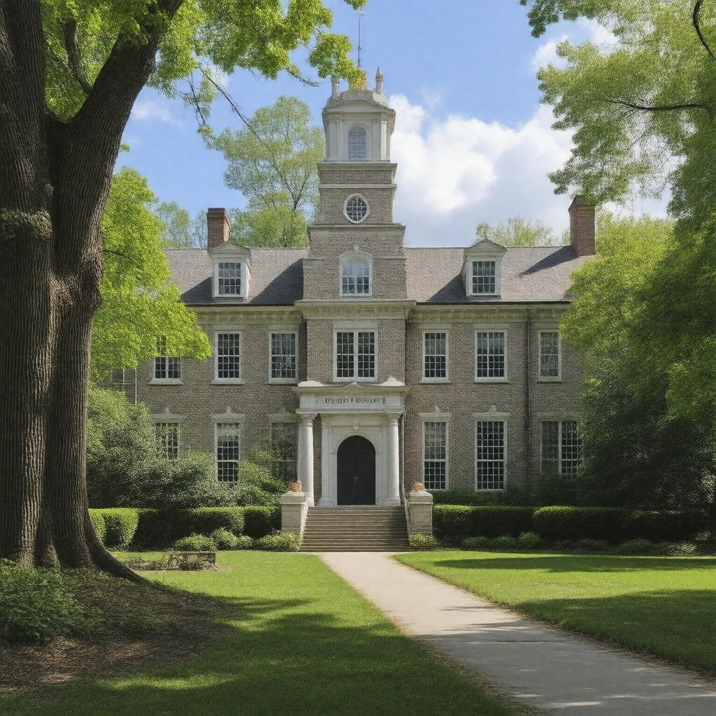 AI-created image of Connecticut College for Women