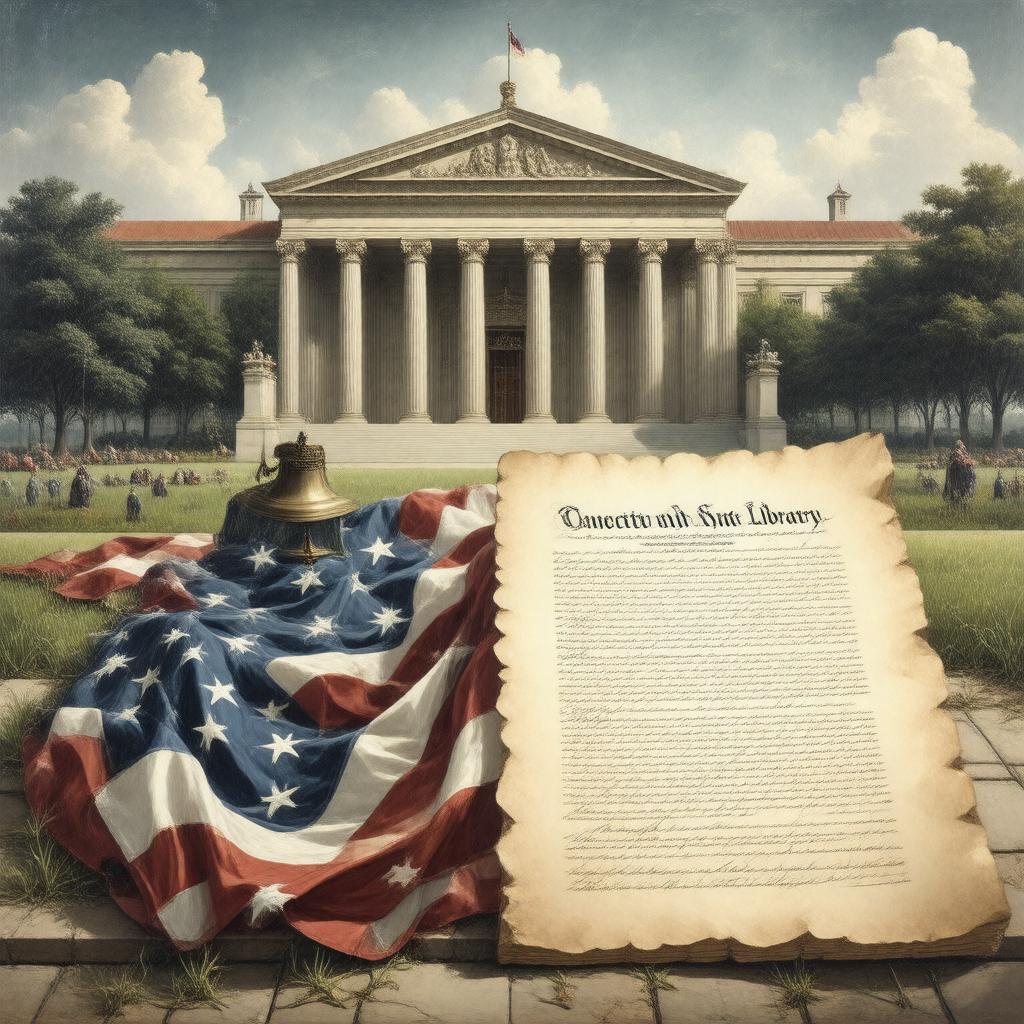 AI-created image of Connecticut Constitution