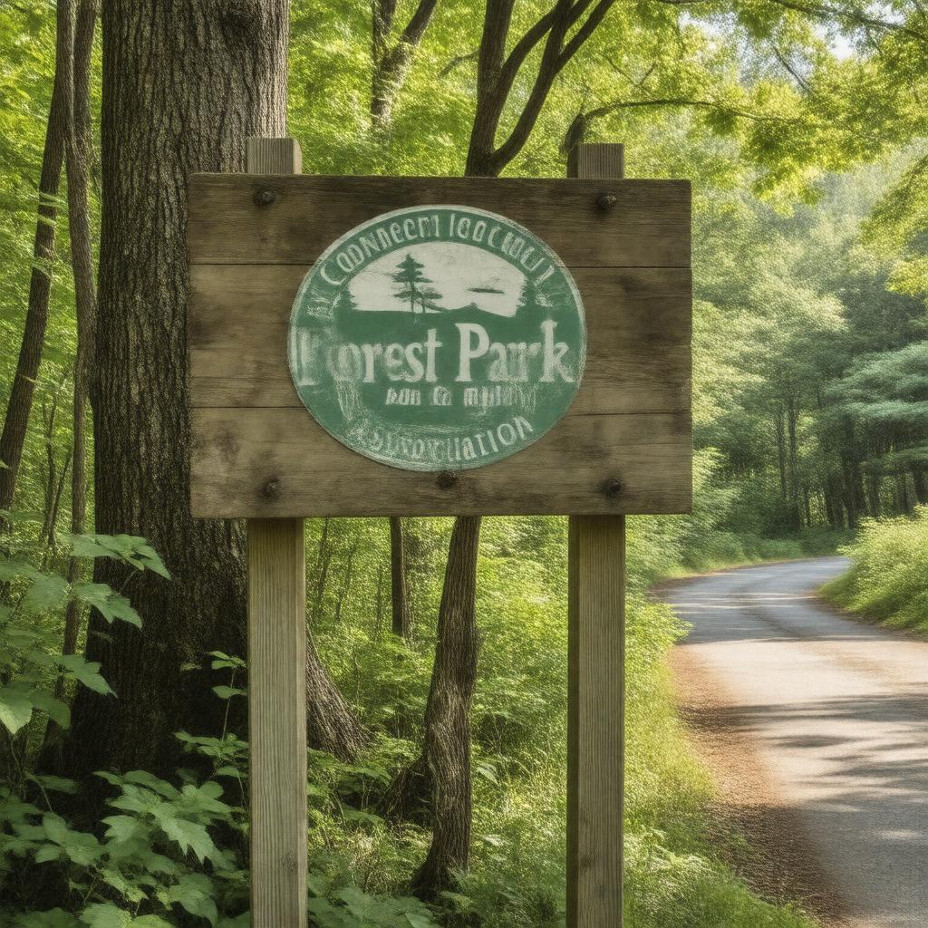 Click to view larger image AI-created image of Connecticut Forest and Park Association