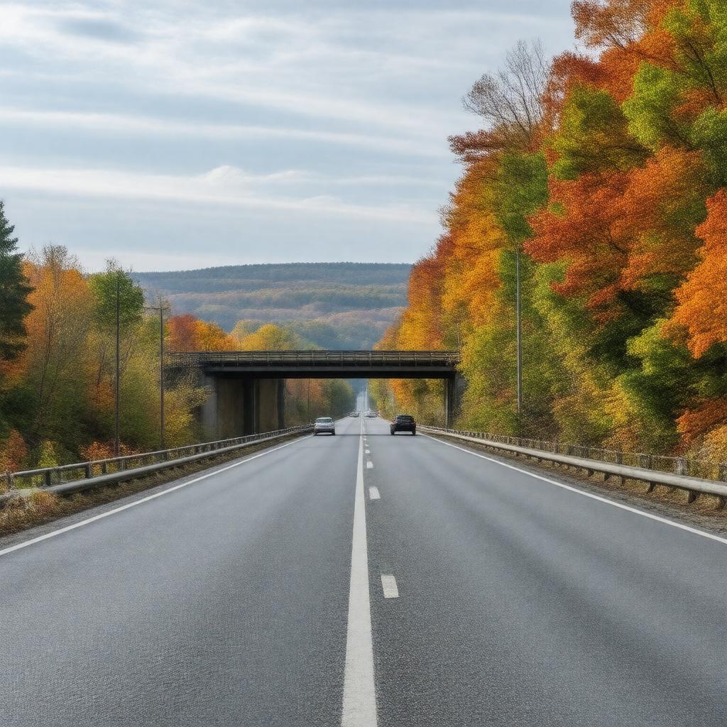 AI-created image of Connecticut Route 97