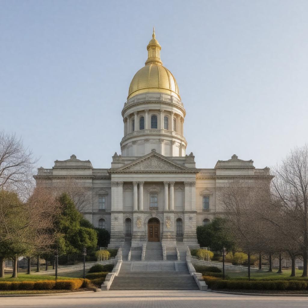 Click to view larger image AI-created image of Connecticut State Capitol
