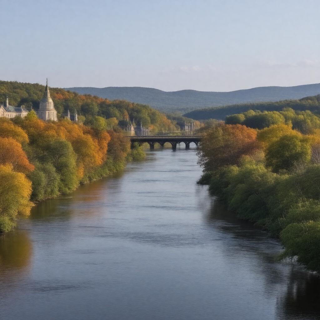 AI-created image of Connecticut, United States