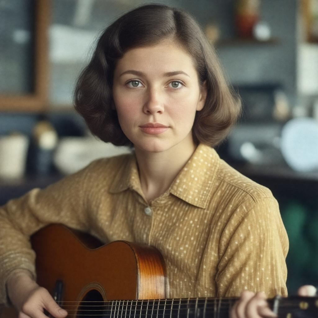Click to view larger image AI-created image of Connie Converse