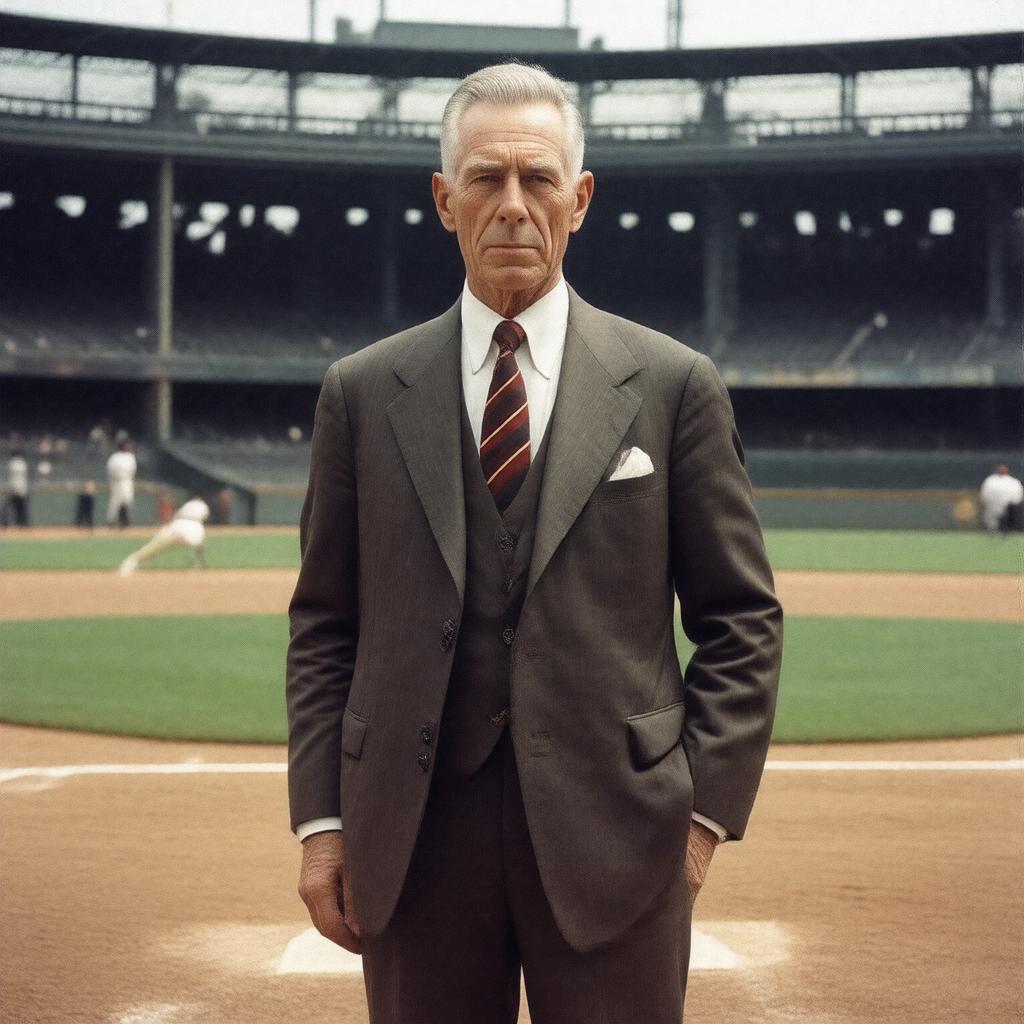 AI-created image of Connie Mack