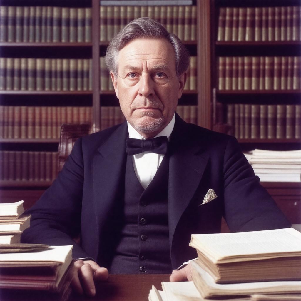 AI-created image of Conrad Russell