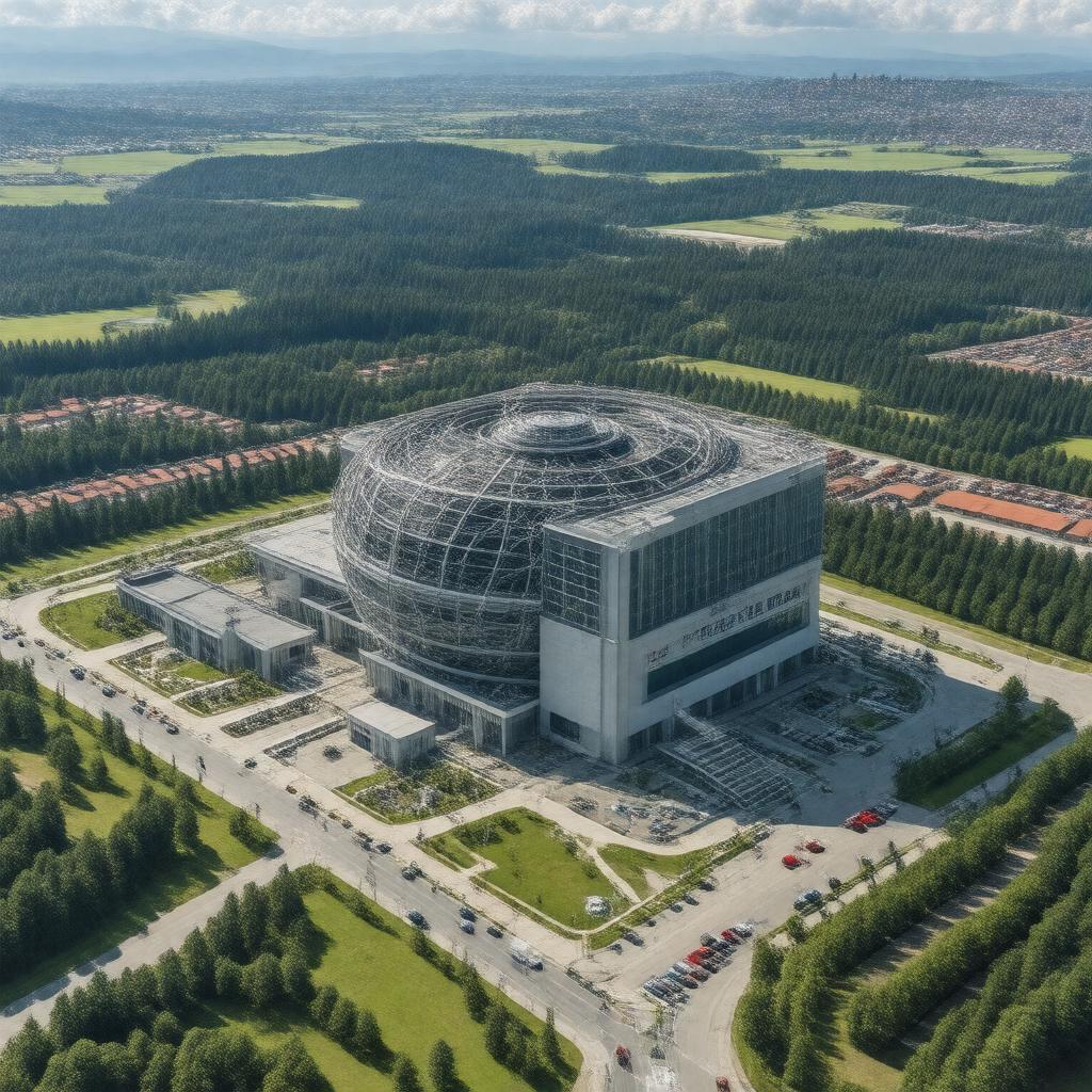 Click to view larger image AI-created image of Conseil Européen pour la Recherche Nucléaire