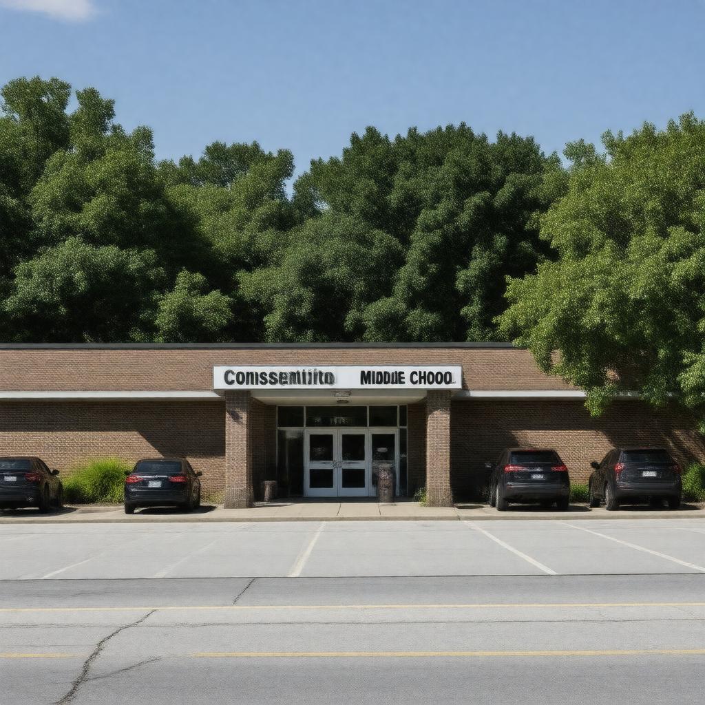 AI-created image of Consentino Middle School