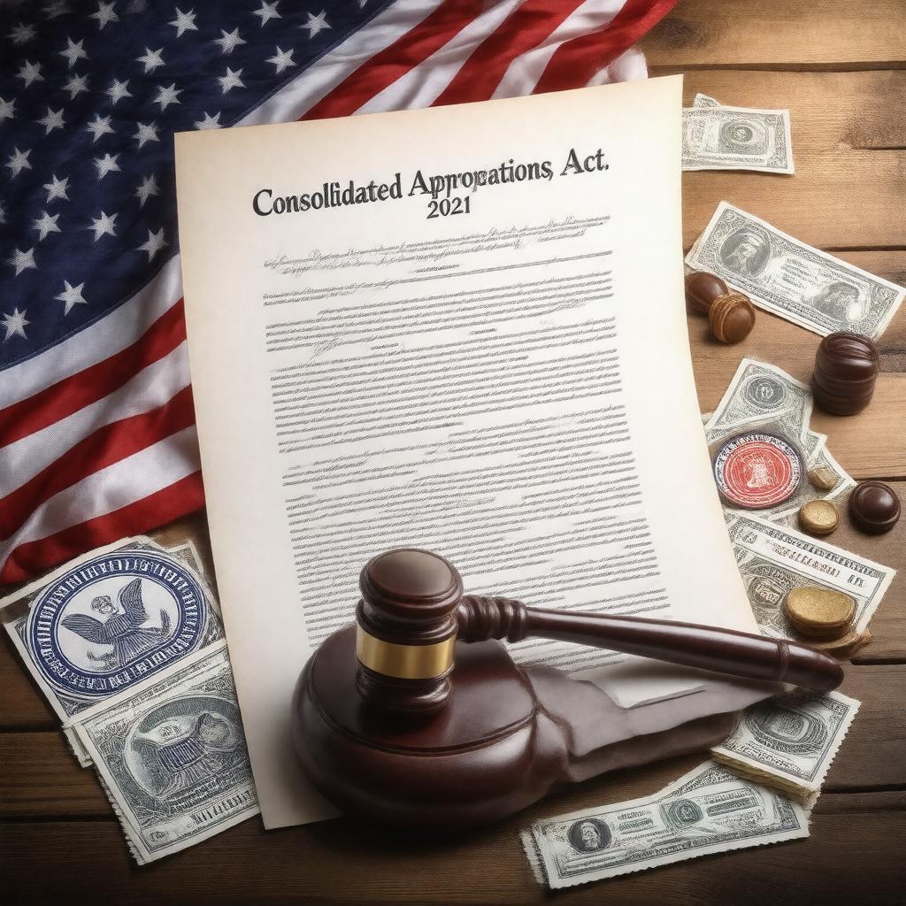 AI-created image of Consolidated Appropriations Act, 2021