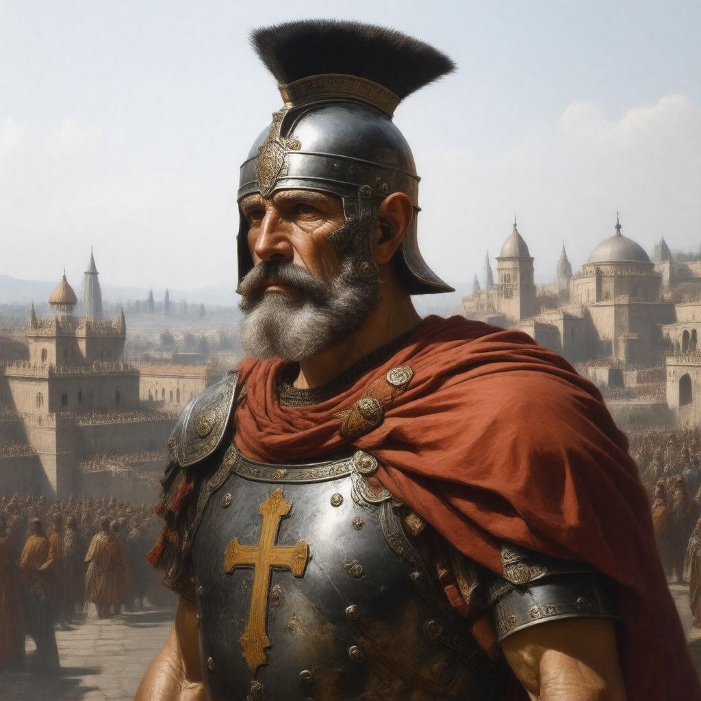 AI-created image of Constantine the Great