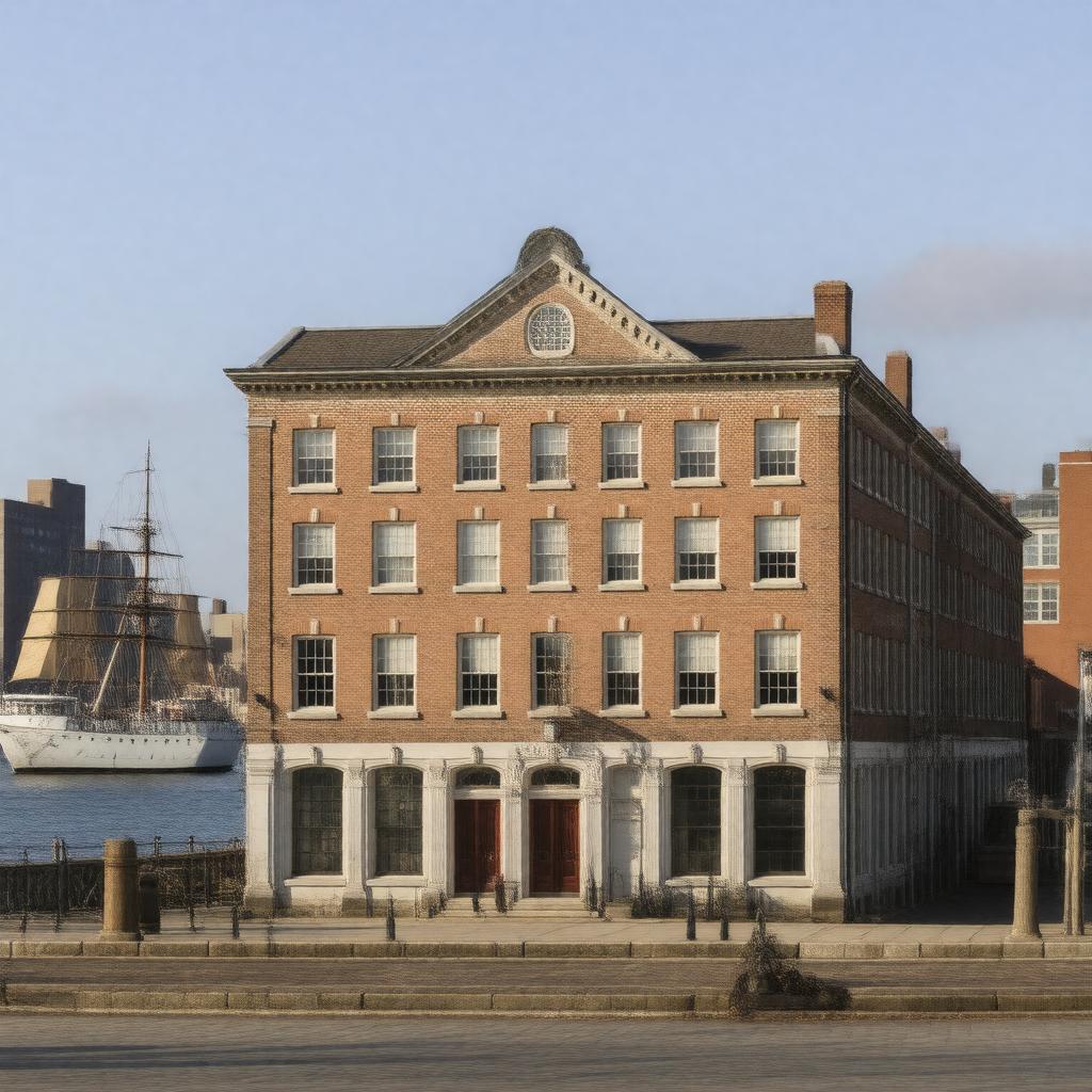 AI-created image of Constitution Wharf