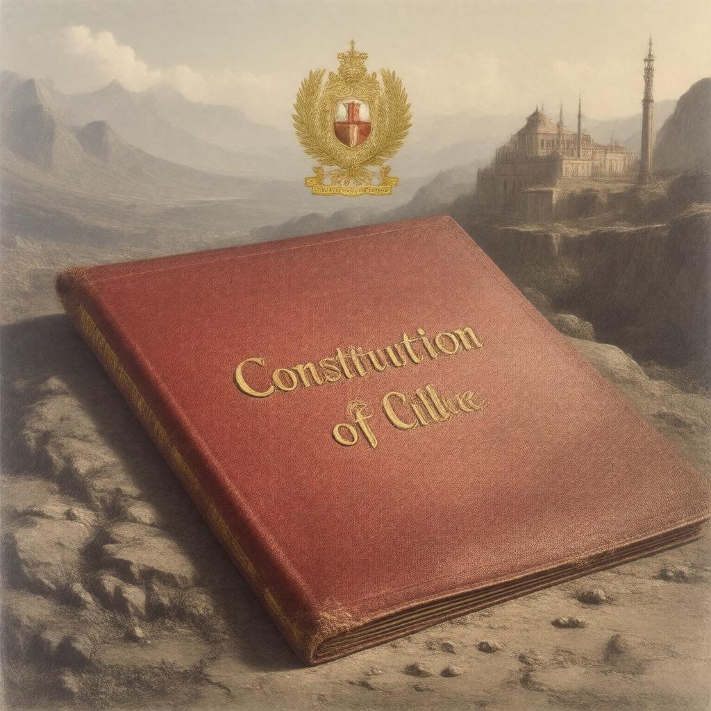 AI-created image of Constitution of Chile