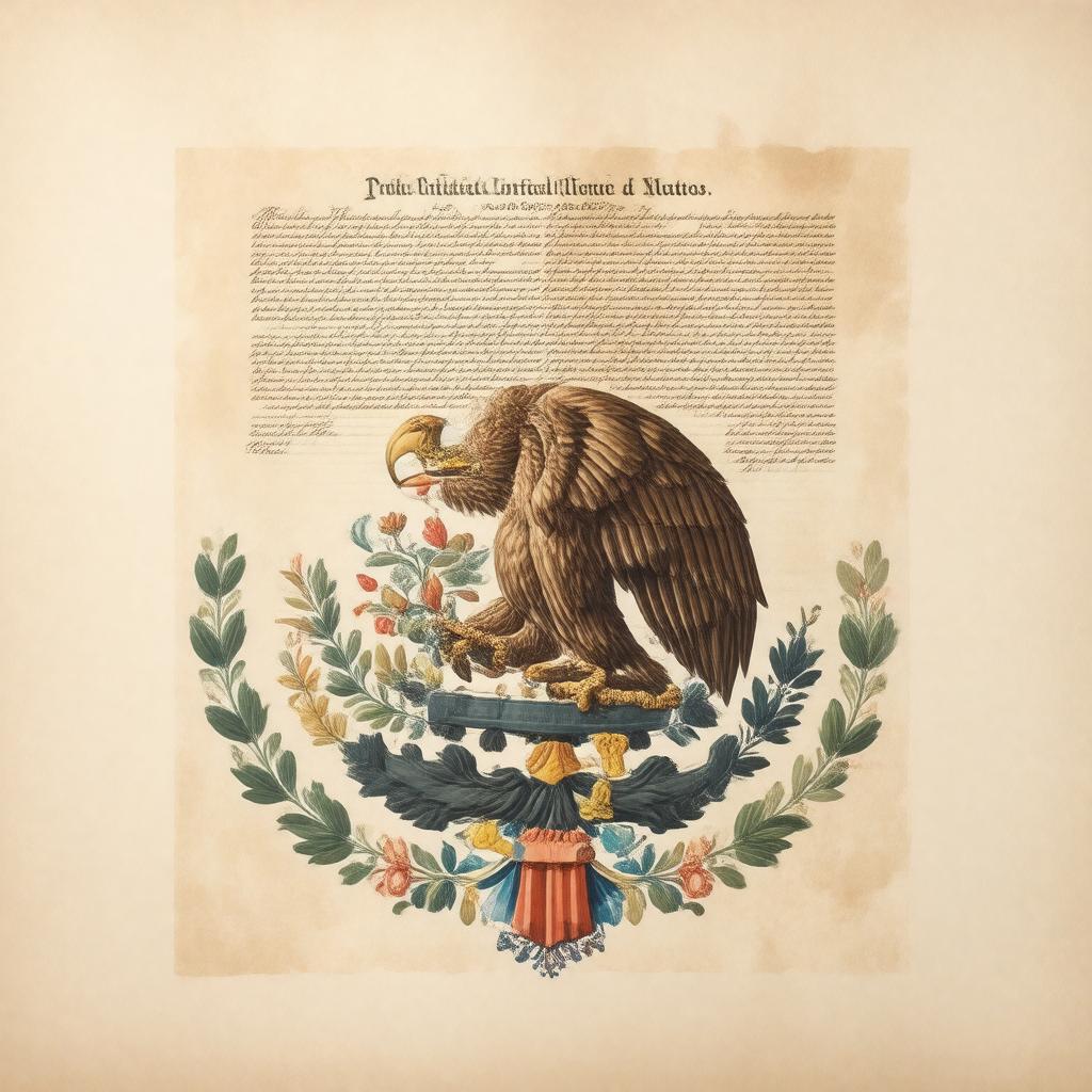 Click to view larger image AI-created image of Constitution of Mexico