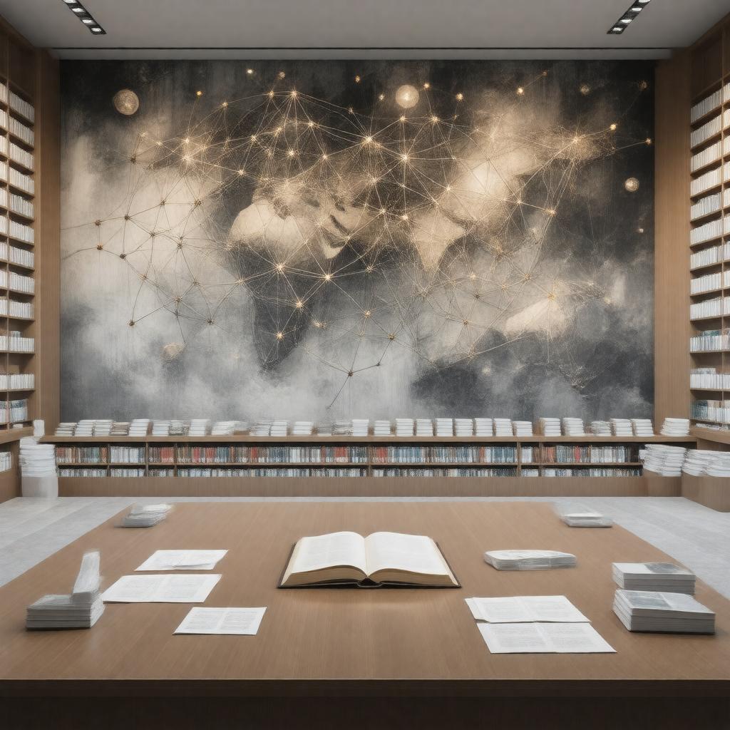 Click to view larger image AI-created image of Constructing the World