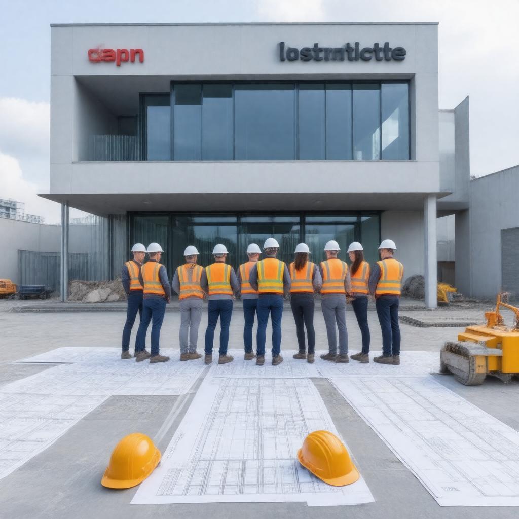 Click to view larger image AI-created image of Construction Institute
