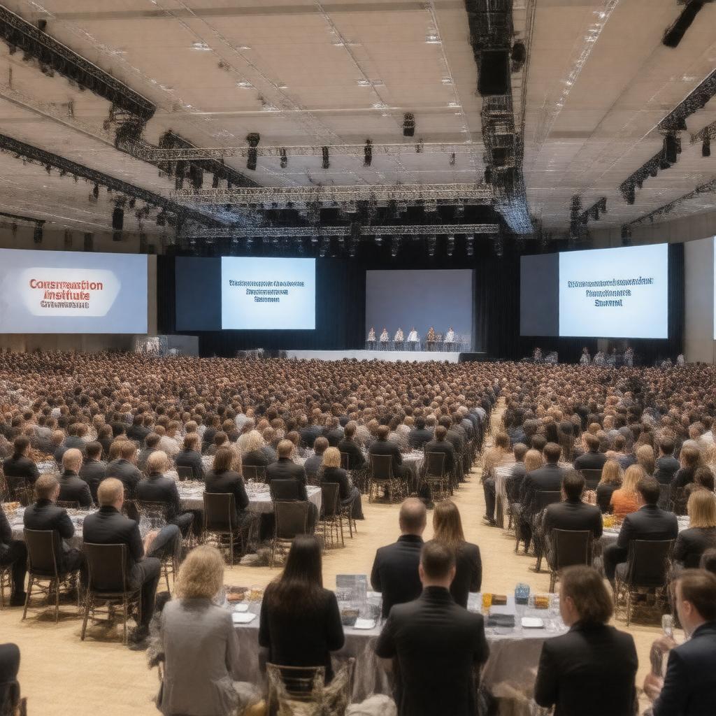 AI-created image of Construction Institute Summit