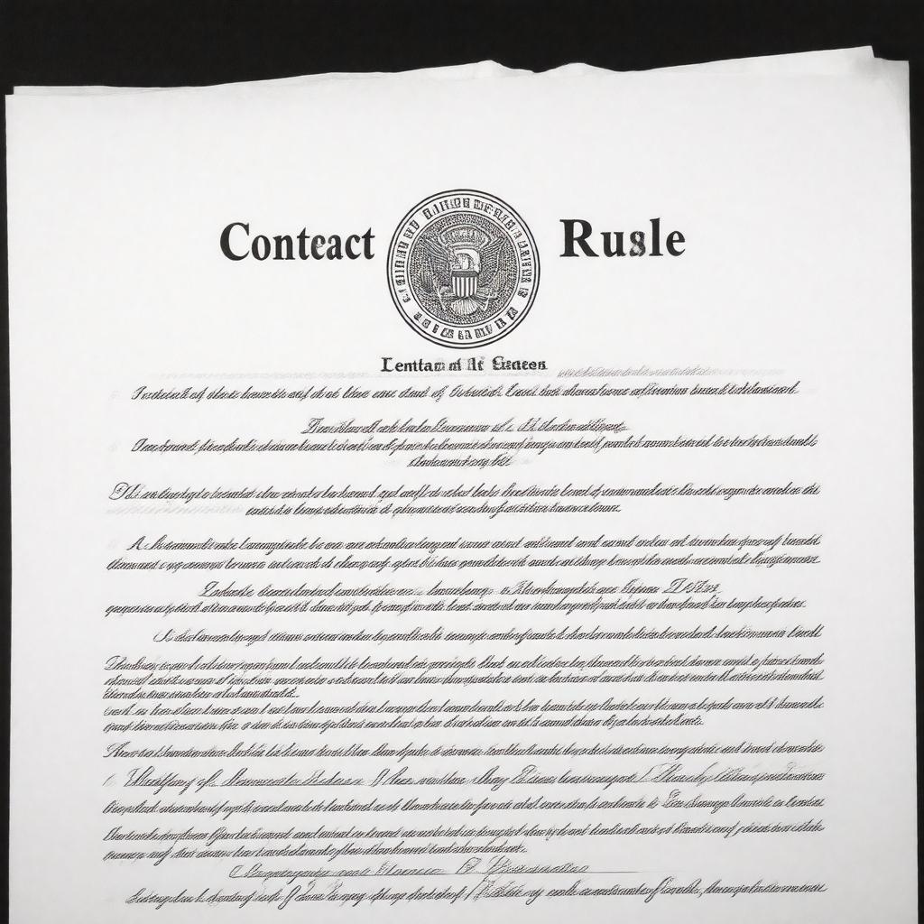 AI-created image of Contact Lens Rule