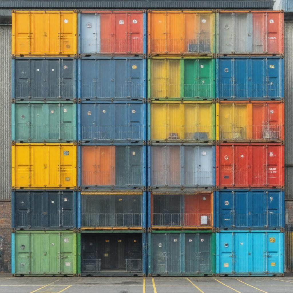 Click to view larger image AI-created image of Container City