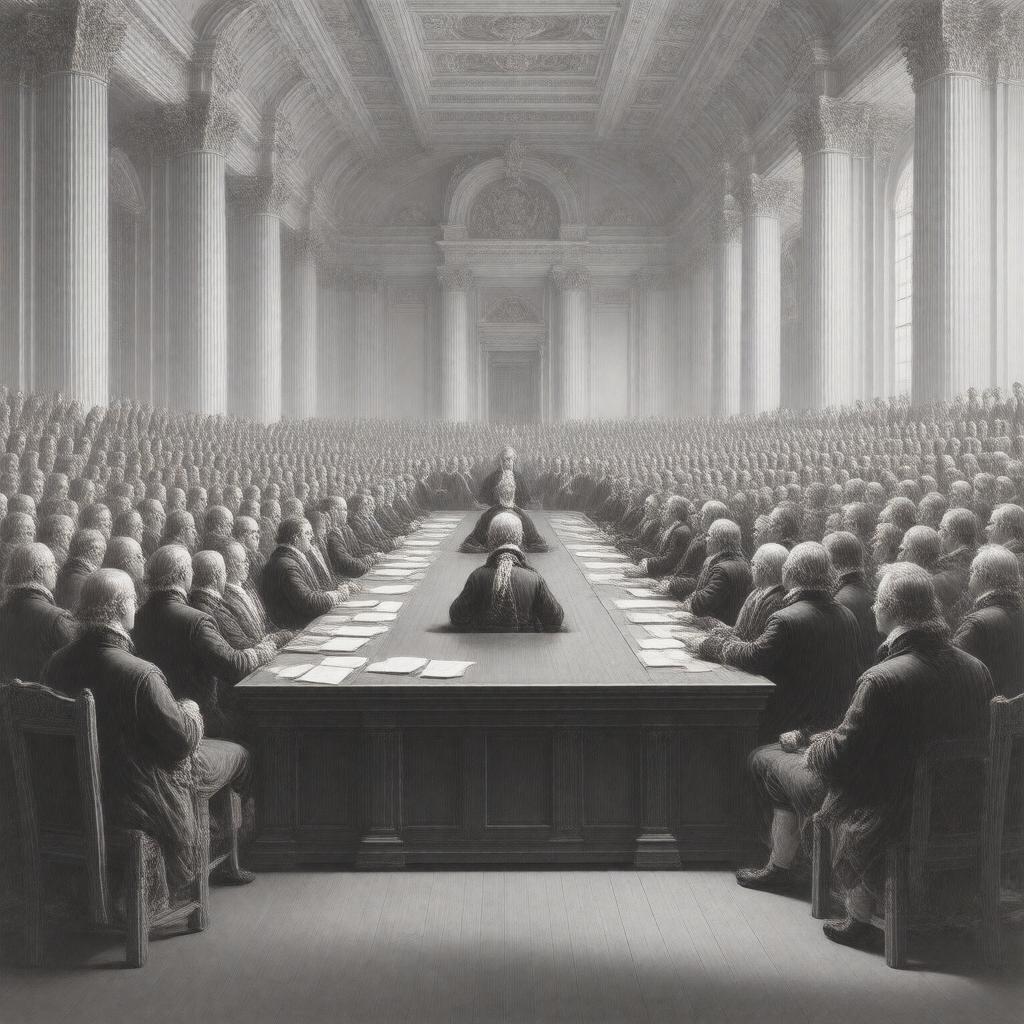 AI-created image of Continental Congress