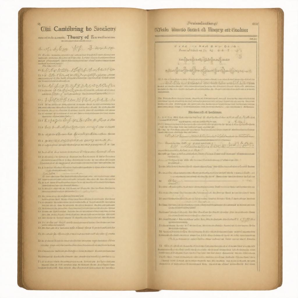 Click to view larger image AI-created image of Contributions to the Mathematical Theory of Evolution