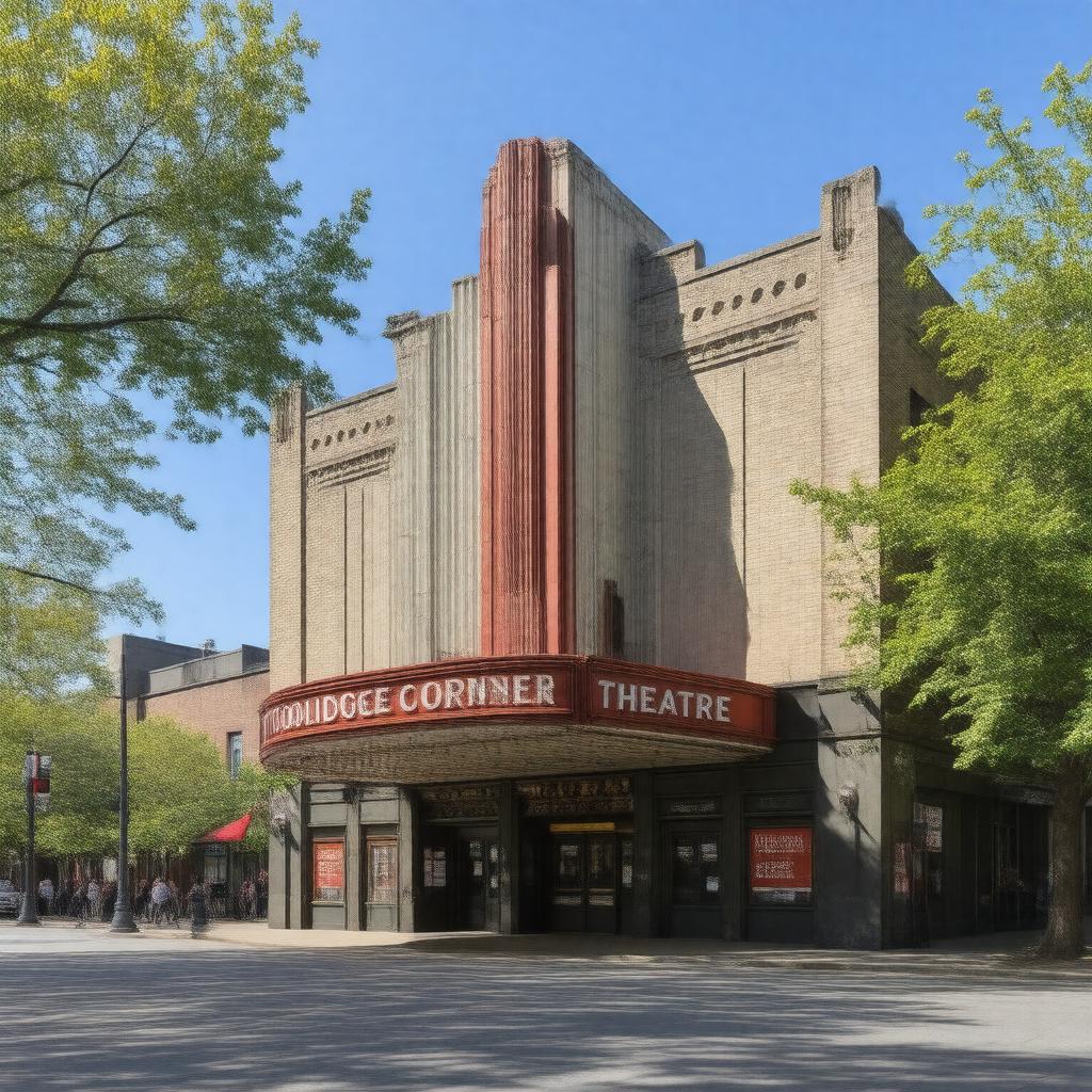 AI-created image of Coolidge Corner Theatre