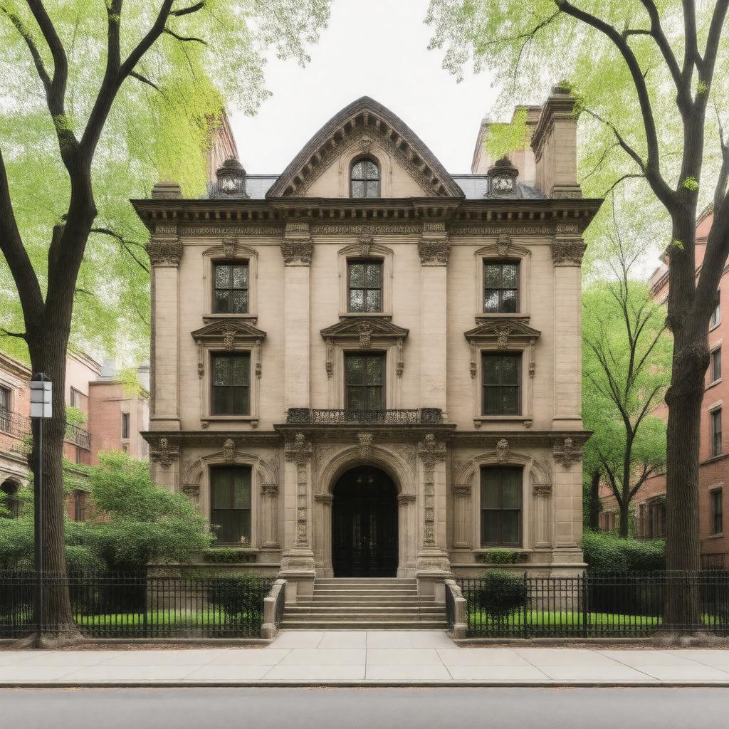 AI-created image of Cooper-Hewitt National Design Museum