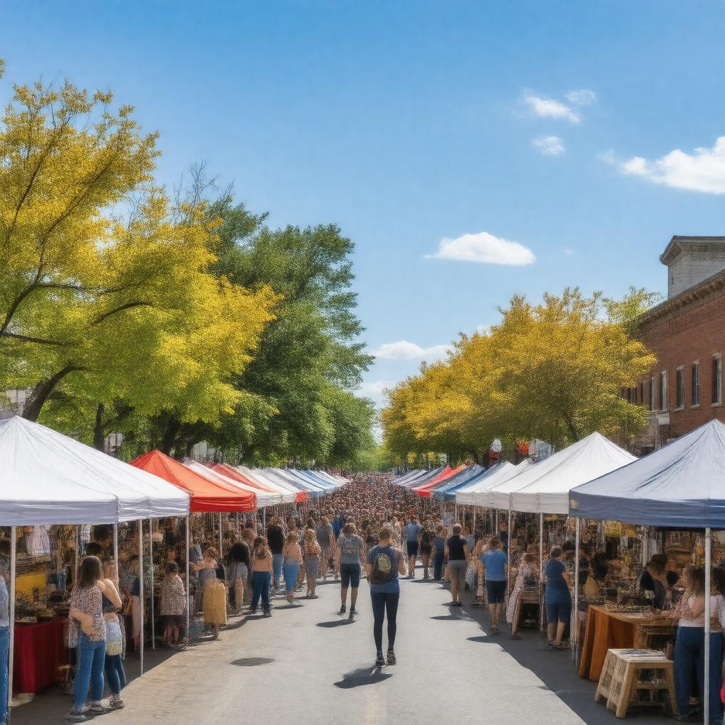 AI-created image of Cooper-Young Festival