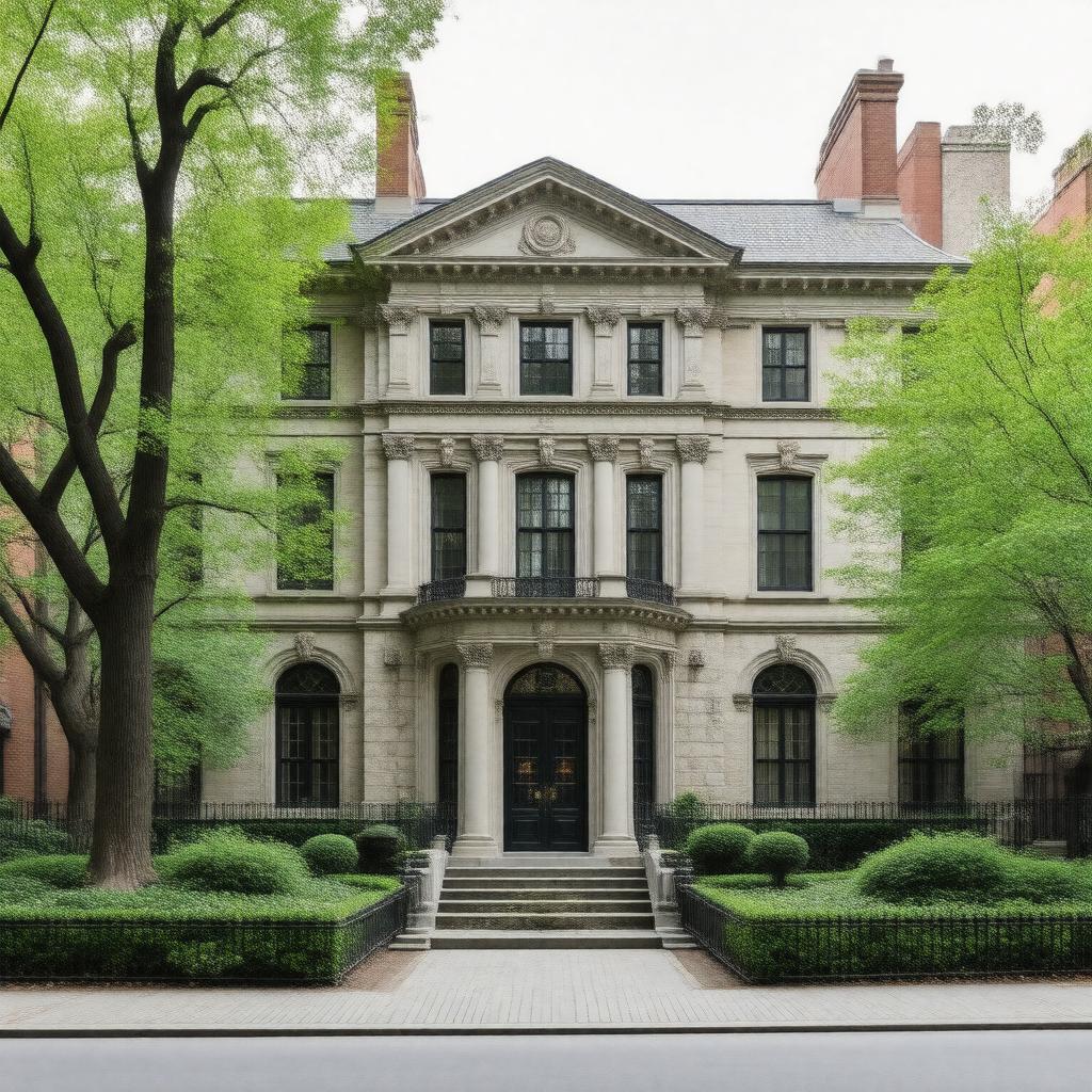 AI-created image of Cooper Hewitt, Smithsonian Design Museum