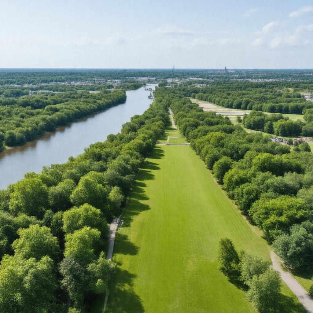 AI-created image of Cooper River Park