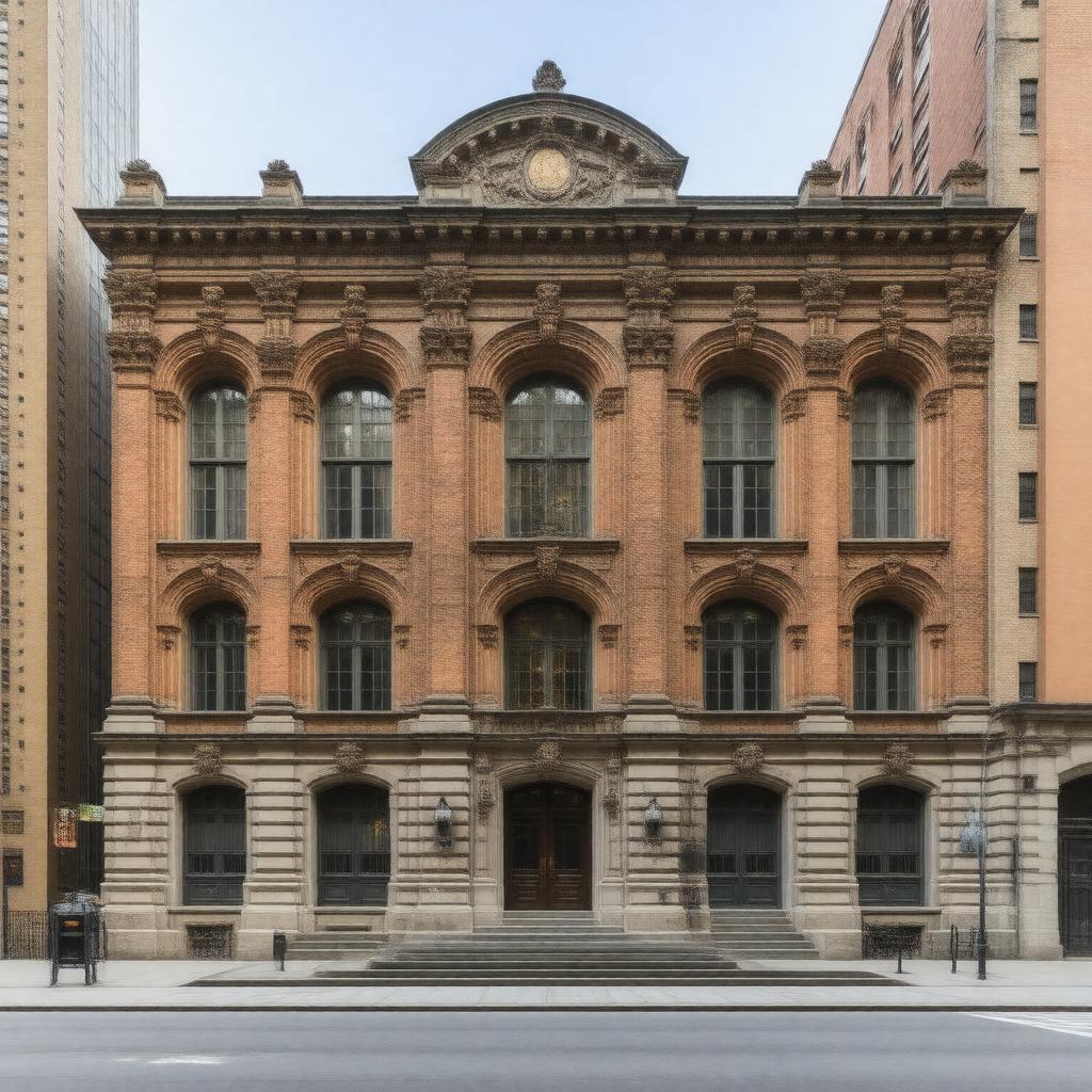 AI-created image of Cooper Union Museum for the Arts of Decoration