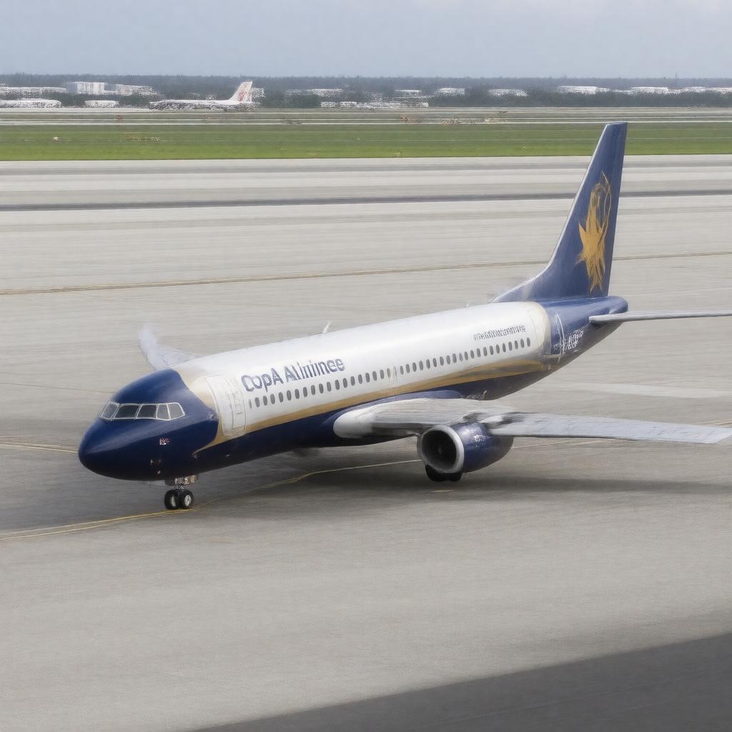 AI-created image of Copa Airlines