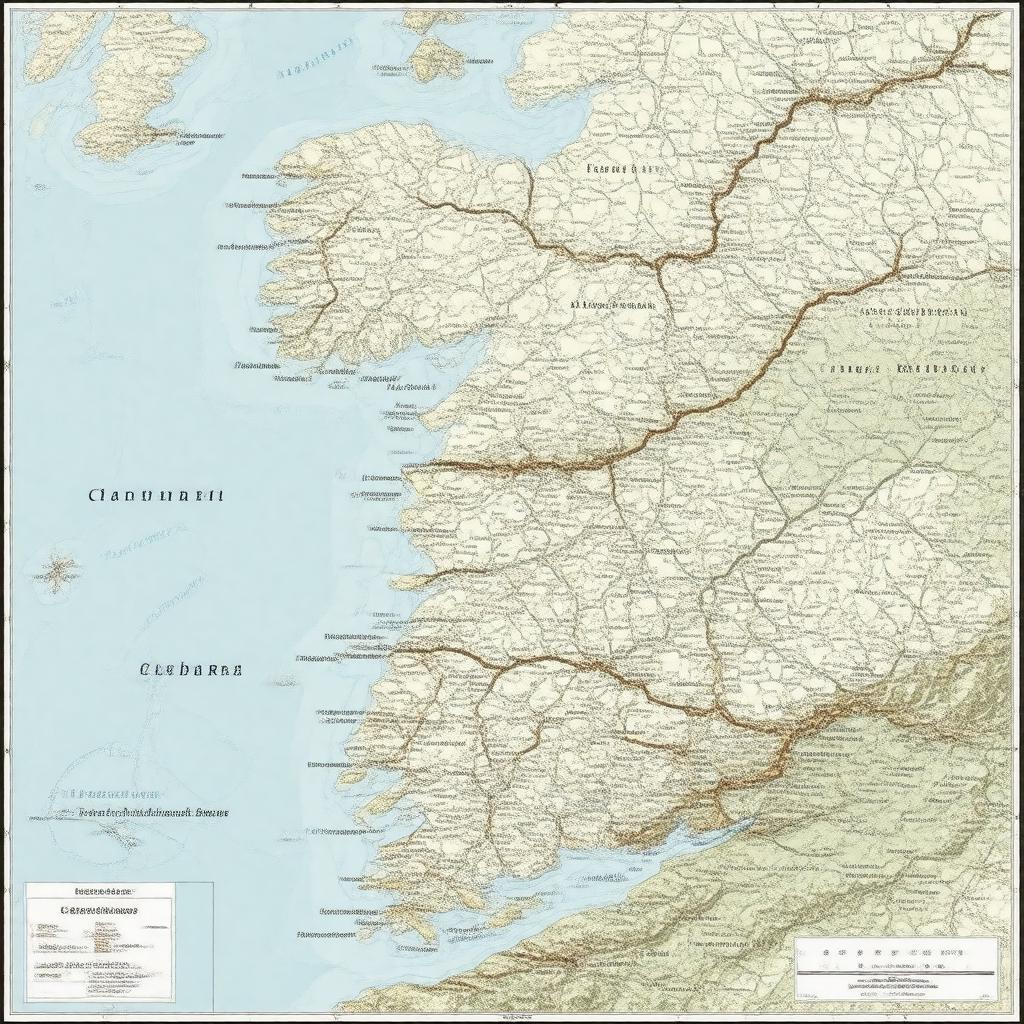AI-created image of Copeland, Cumbria