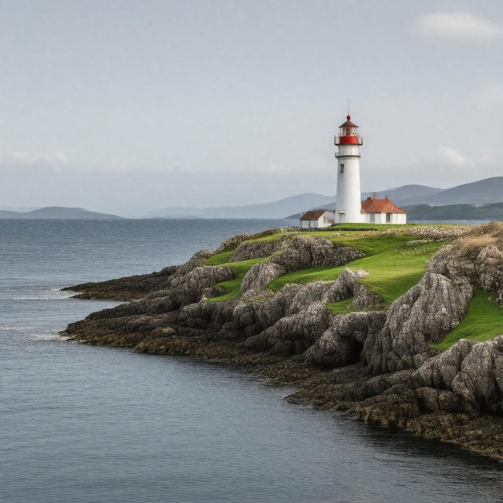 AI-created image of Copeland Islands