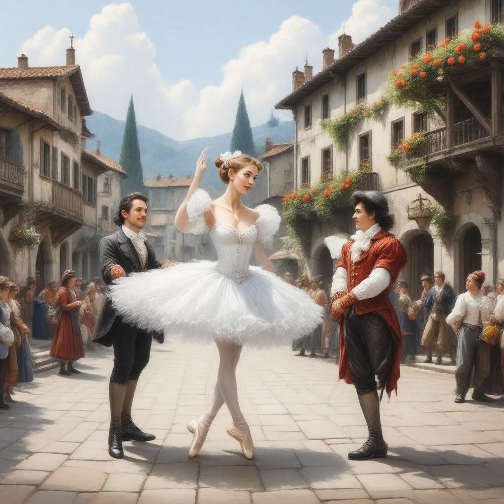 AI-created image of Coppélia