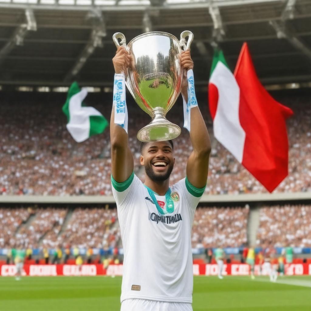 AI-created image of Coppa Italia