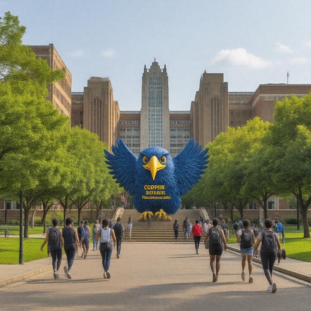AI-created image of Coppin State University