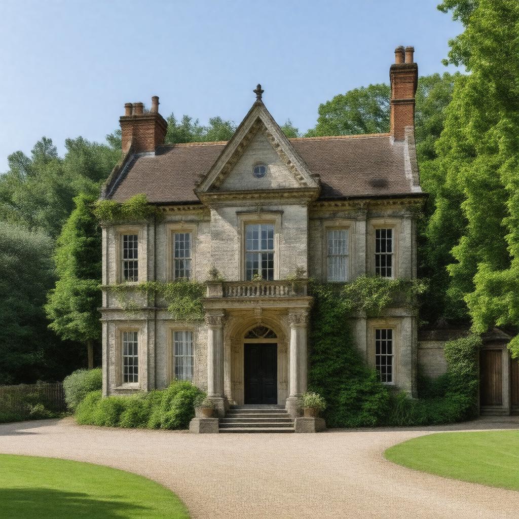 Click to view larger image AI-created image of Coppins, Iver, Buckinghamshire