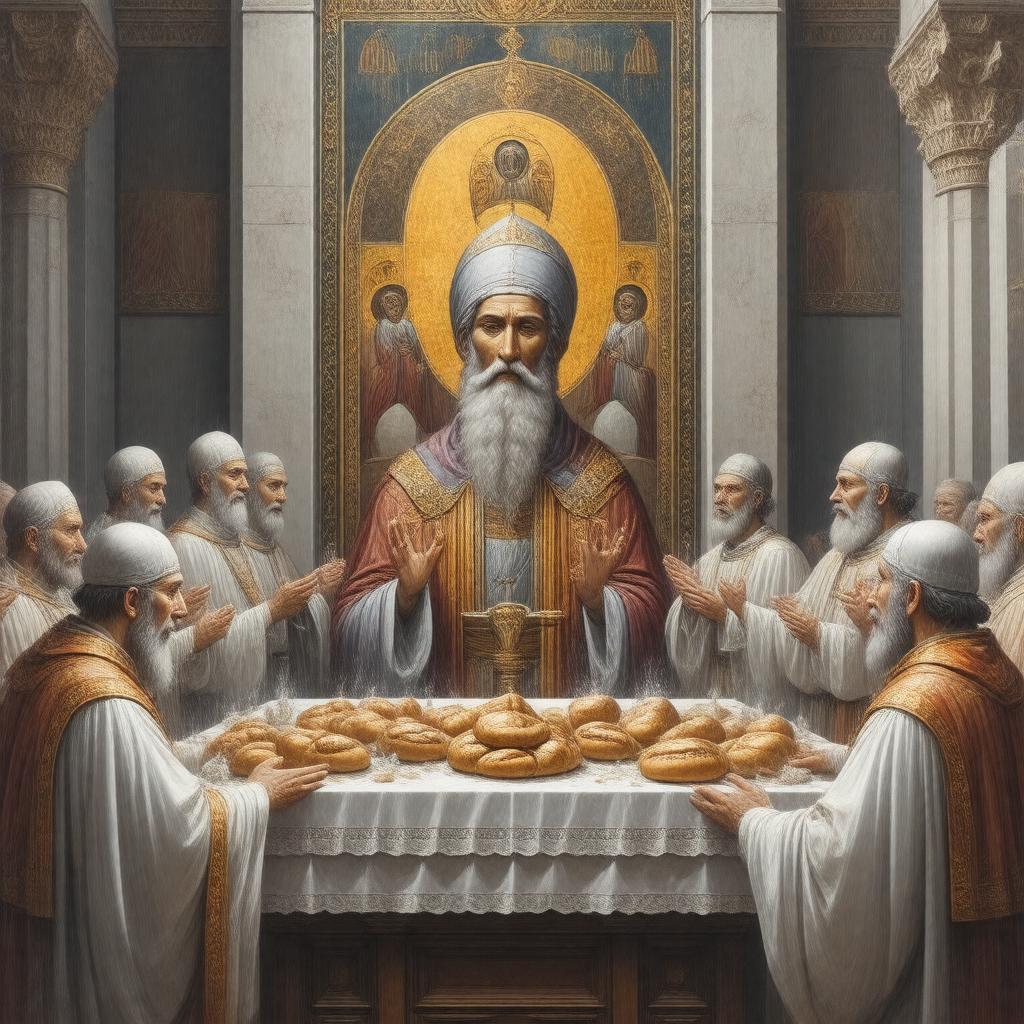 AI-created image of Coptic Rite