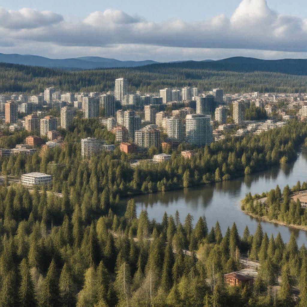 AI-created image of Coquitlam