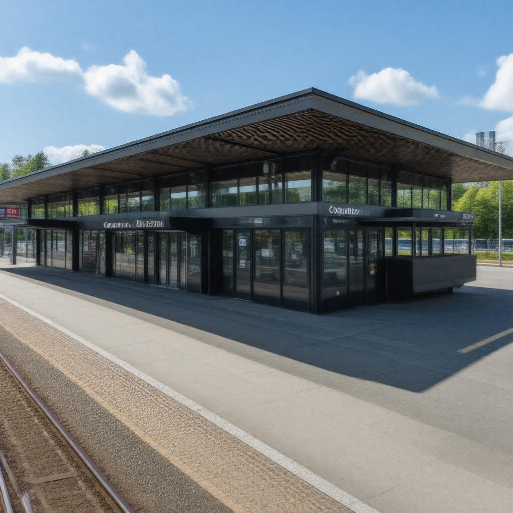 Click to view larger image AI-created image of Coquitlam Central