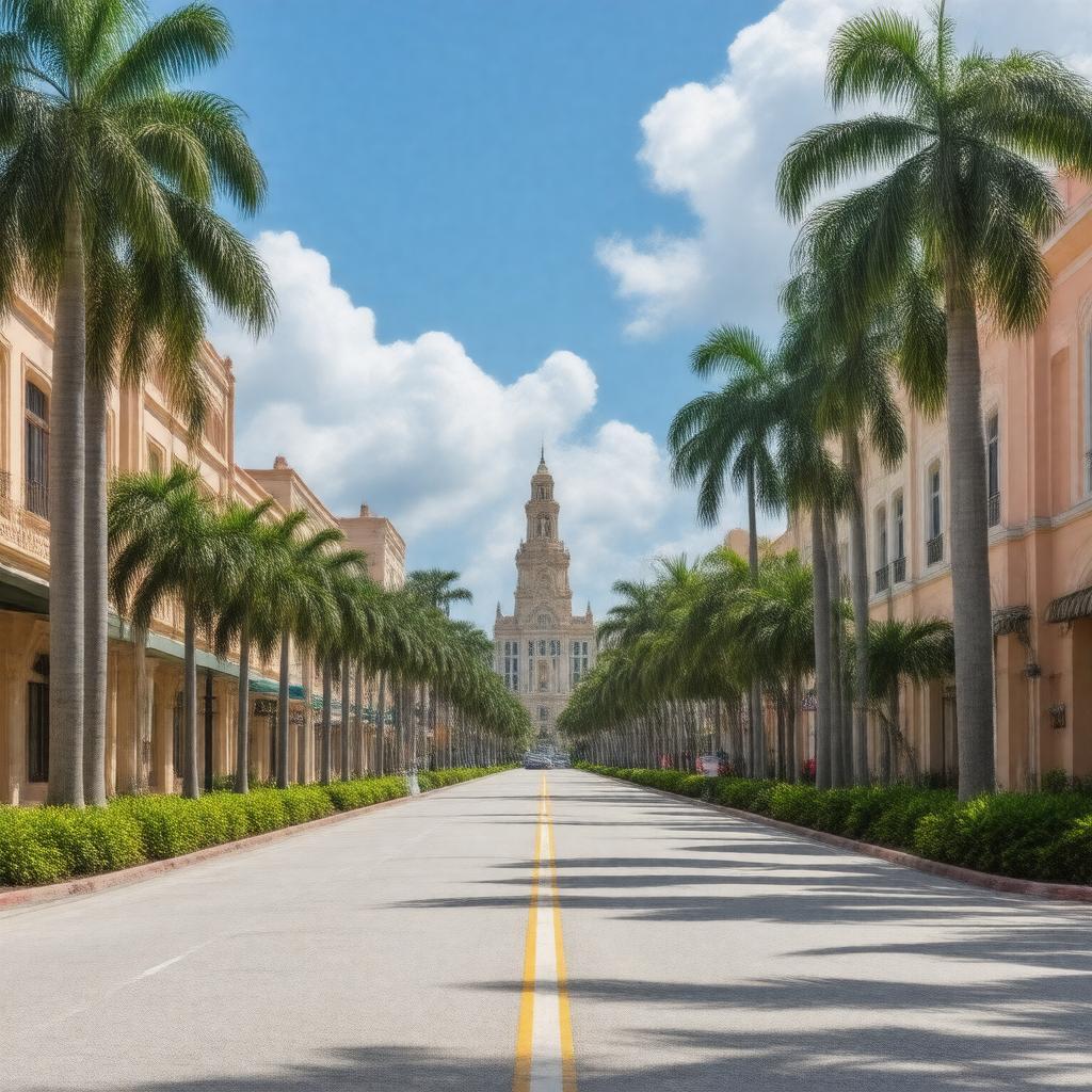 AI-created image of Coral Gables, Florida