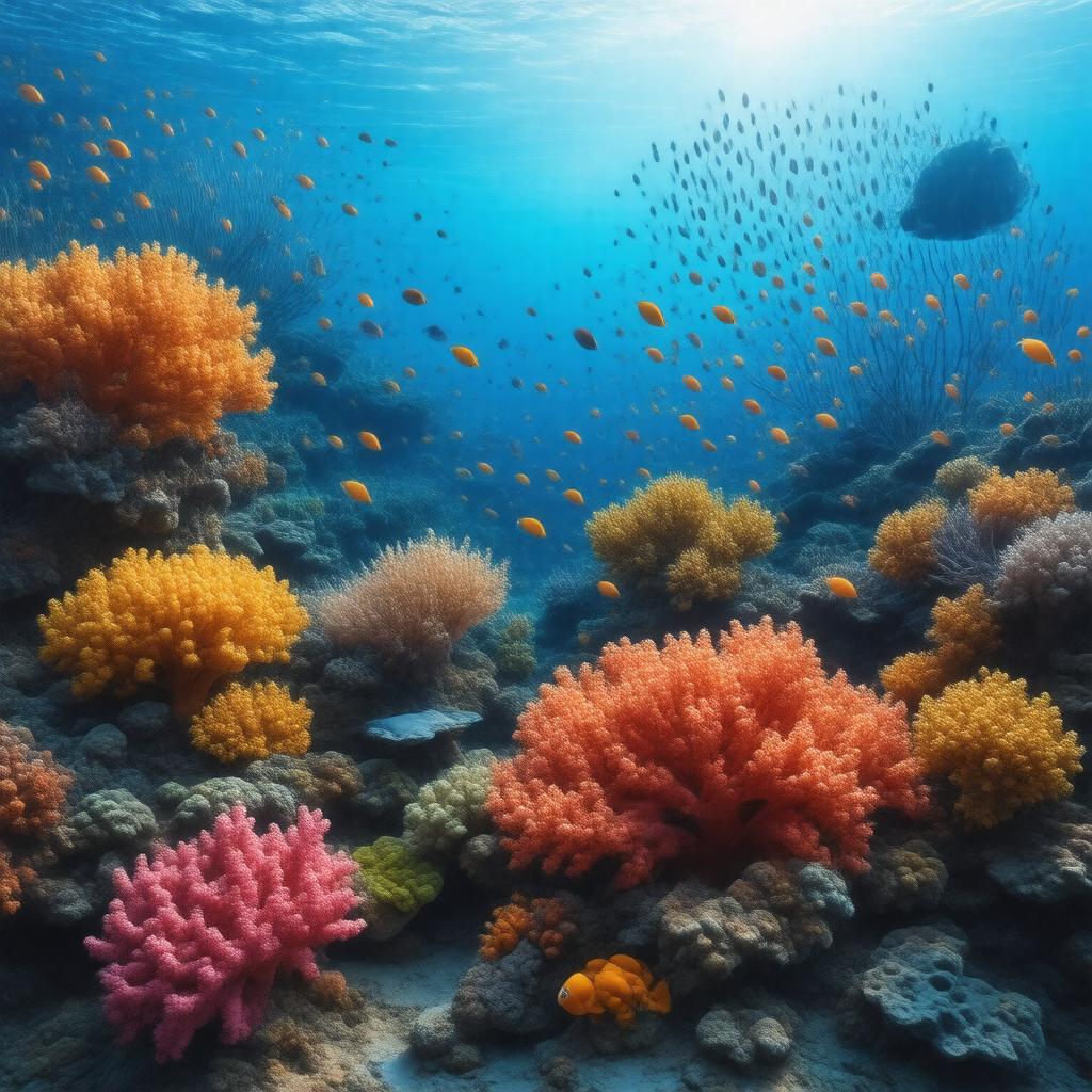 AI-created image of Coral Sea