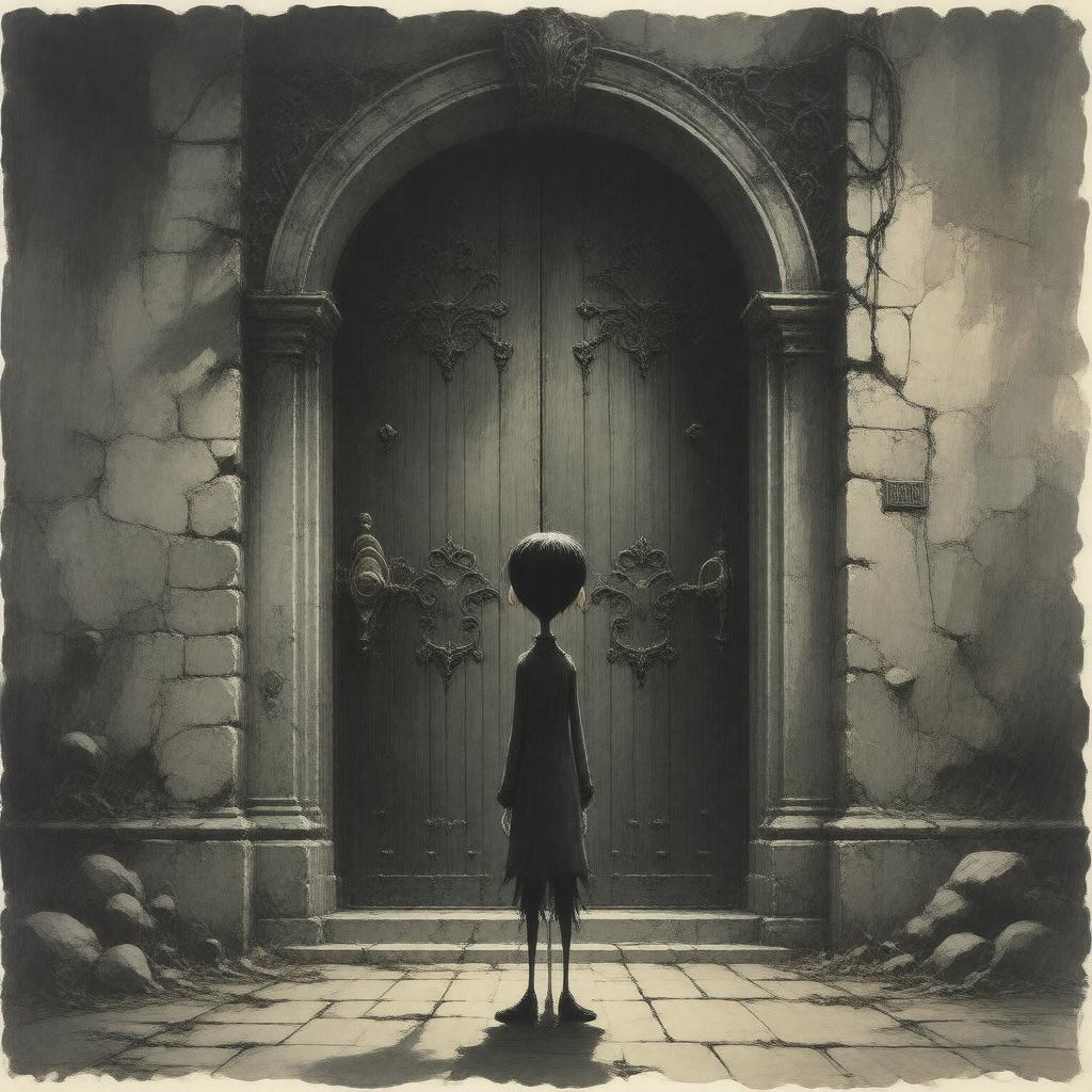 AI-created image of Coraline