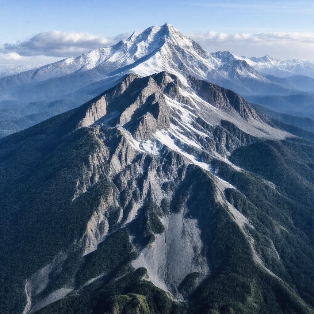 AI-created image of Cordillera Central