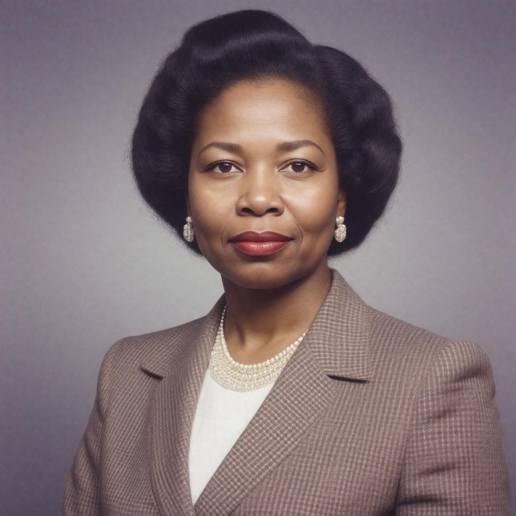 AI-created image of Coretta Scott King