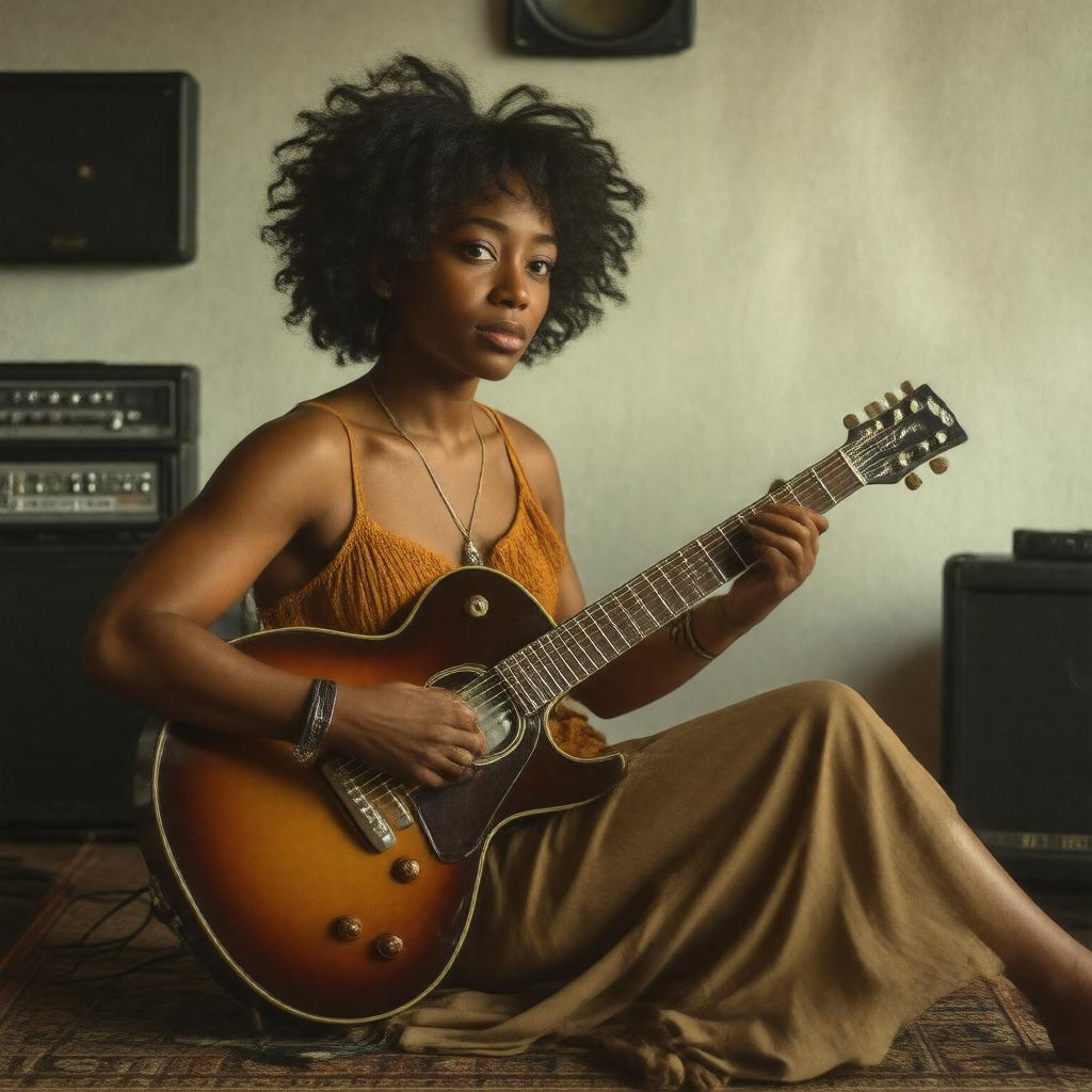 AI-created image of Corinne Bailey Rae